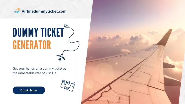 airlinedummyticket com