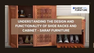 Saraf Furniture Shoe Rack vs Shoe Cabinet Which is the Best Storage Solution for Your Shoes