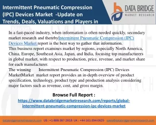 intermittent pneumatic compression ipc devices