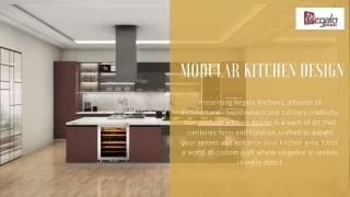 modular kitchen design