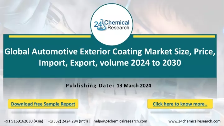 global automotive exterior coating market size