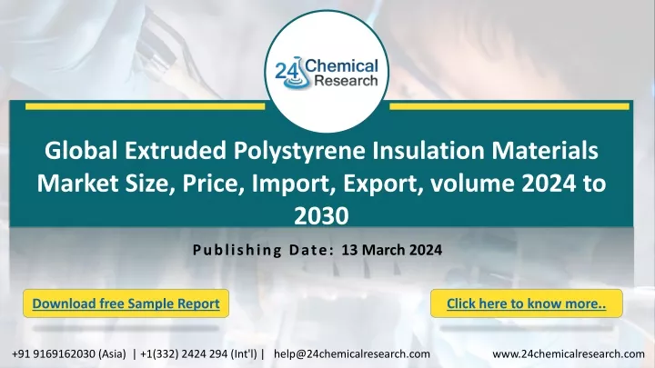 global extruded polystyrene insulation materials