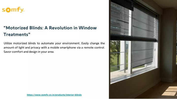 motorized blinds a revolution in window treatments