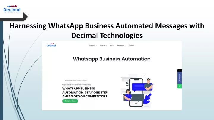 harnessing whatsapp business automated messages