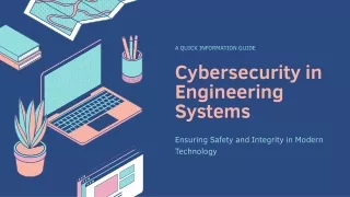 Cybersecurity in Engineering Systems