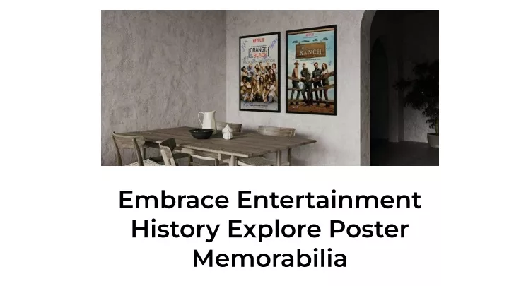 embrace entertainment history explore poster