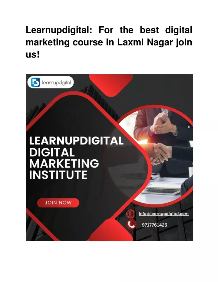 learnupdigital for the best digital marketing