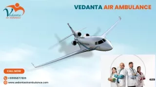 Vedanta Air Ambulance Services in Bikaner And Bokaro