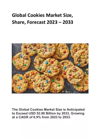 Global Cookies Market