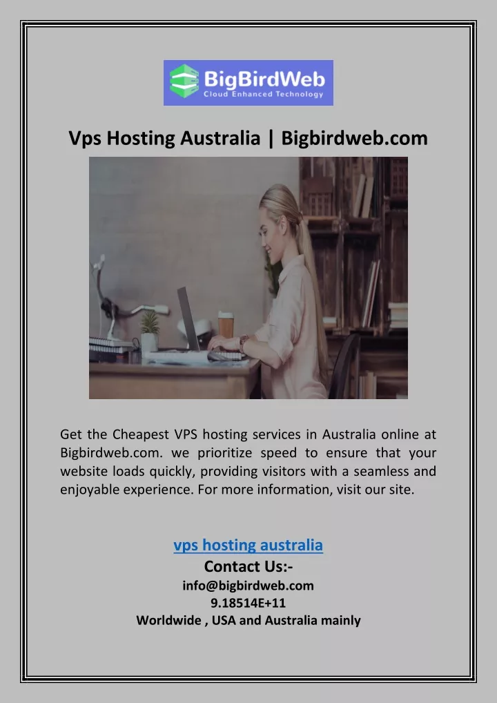 vps hosting australia bigbirdweb com