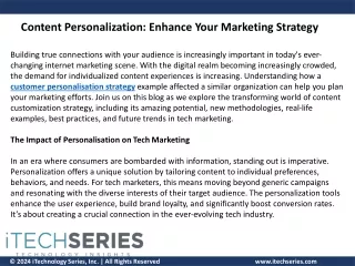 What is Content Personalization? Enhance Your Marketing Strategy