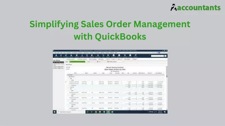 simplifying sales order management with quickbooks