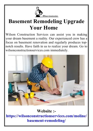 Basement Remodeling Upgrade Your Home