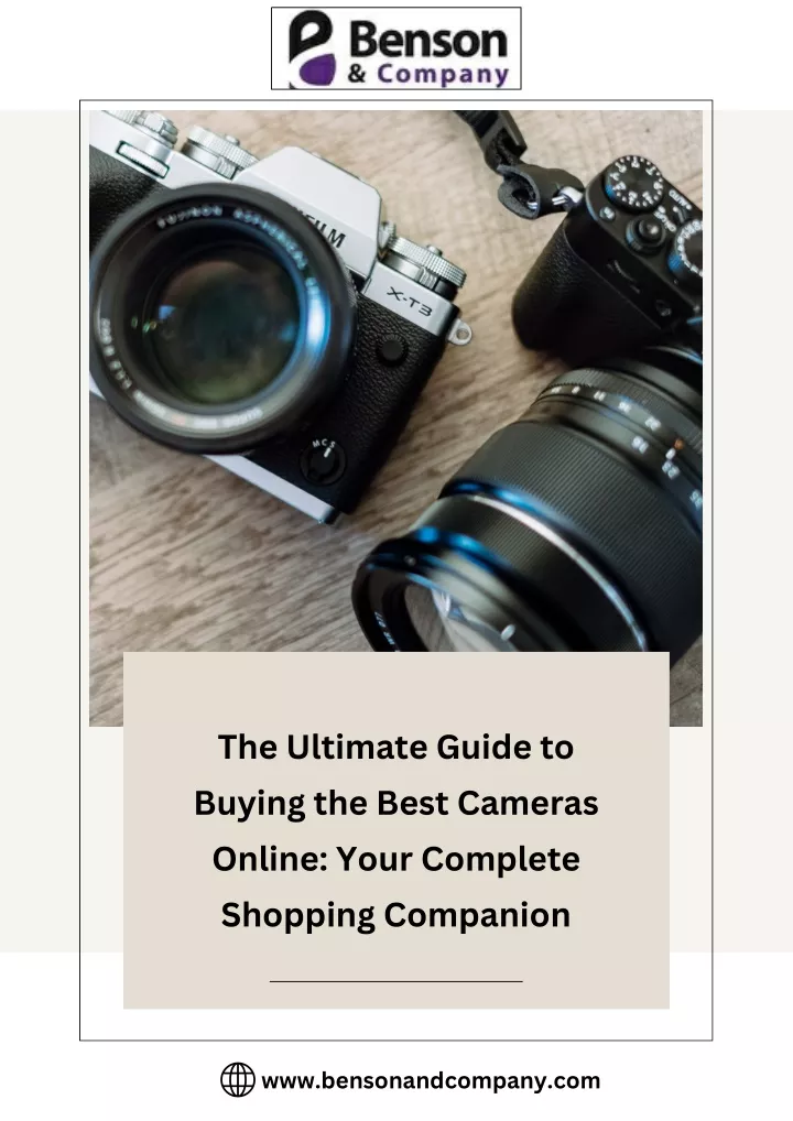 the ultimate guide to buying the best cameras