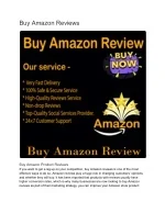 Buy Amazon Reviews - slide 1