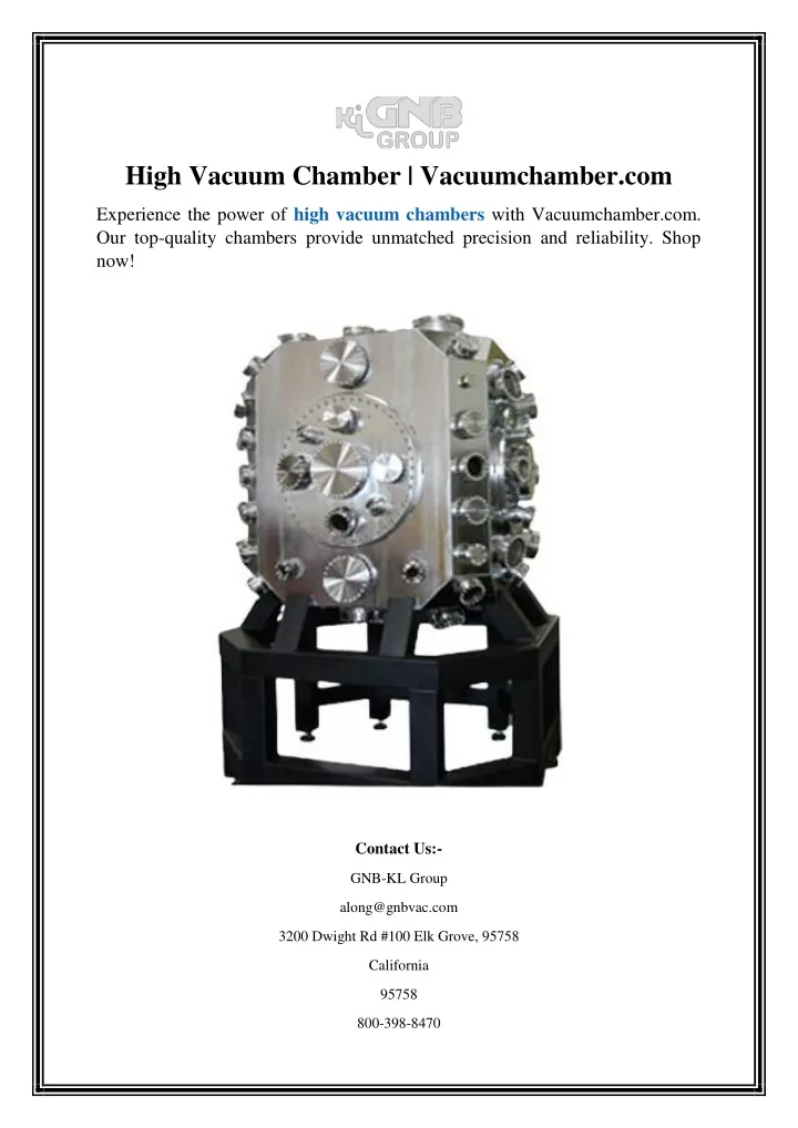 high vacuum chamber vacuumchamber com