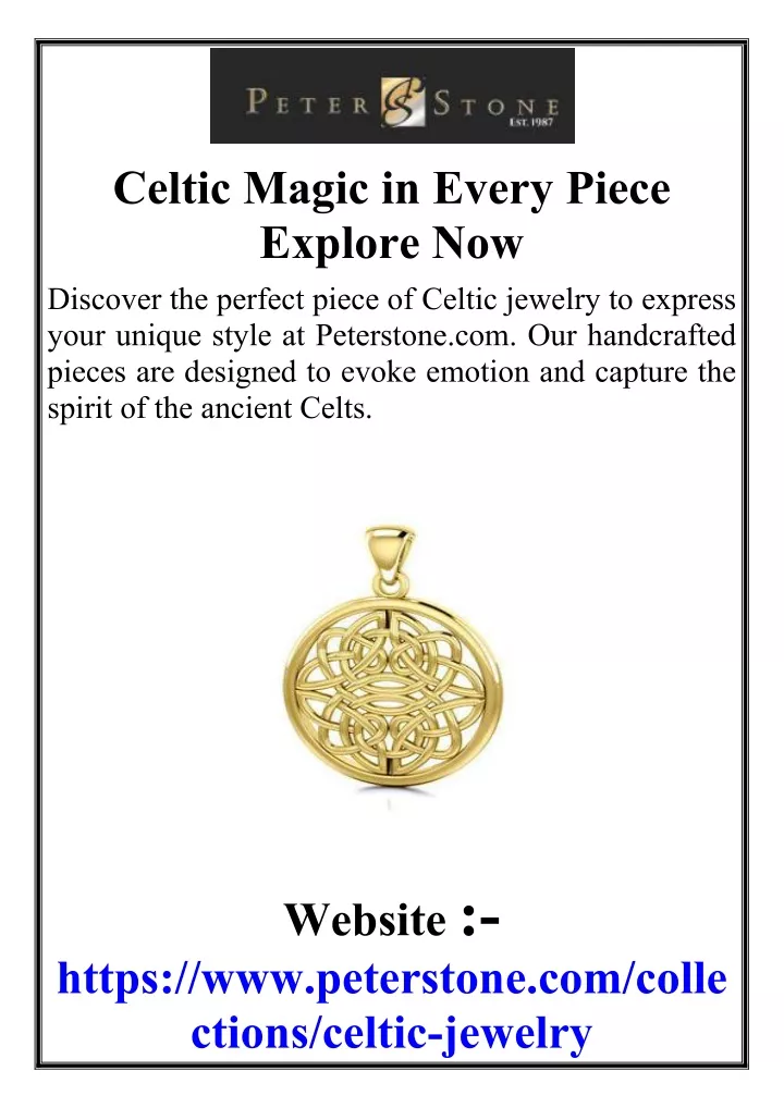 celtic magic in every piece explore now discover