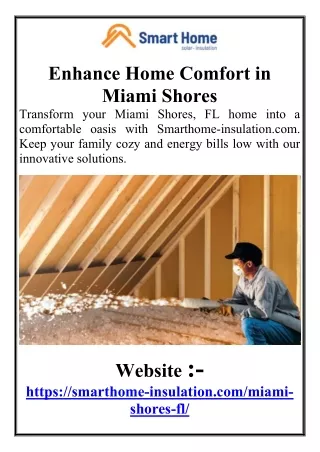 Enhance Home Comfort in Miami Shores
