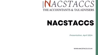 27th Business Presentation For NACSTACCS