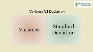 variance vs deviation