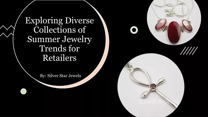 exploring diverse collections of summer jewelry trends for retailers