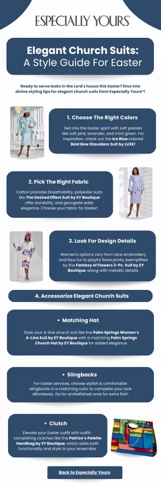 Elegant Church Suits: A Style Guide For Easter