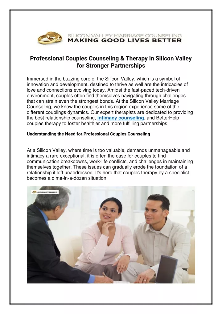 professional couples counseling therapy