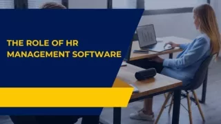 The Role Of HR Management Software