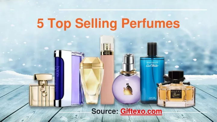 5 top selling perfumes