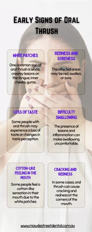Early Signs of Oral Thrush