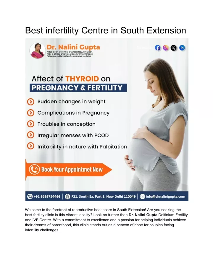 best infertility centre in south extension