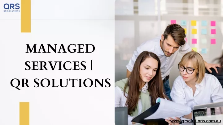 managed services qr solutions