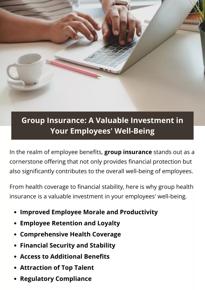 group insurance a valuable investment in your