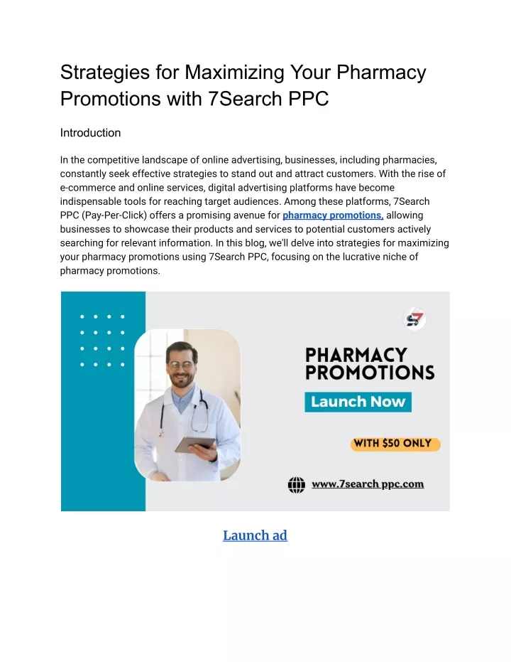 strategies for maximizing your pharmacy