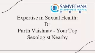 Best Sexologist Near Me | Dr. Parth Vaishnav