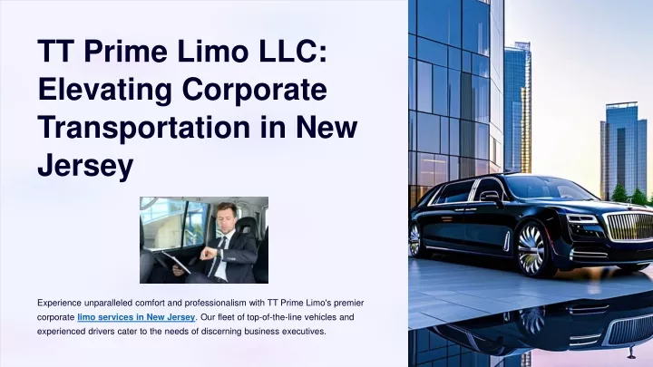 tt prime limo llc elevating corporate