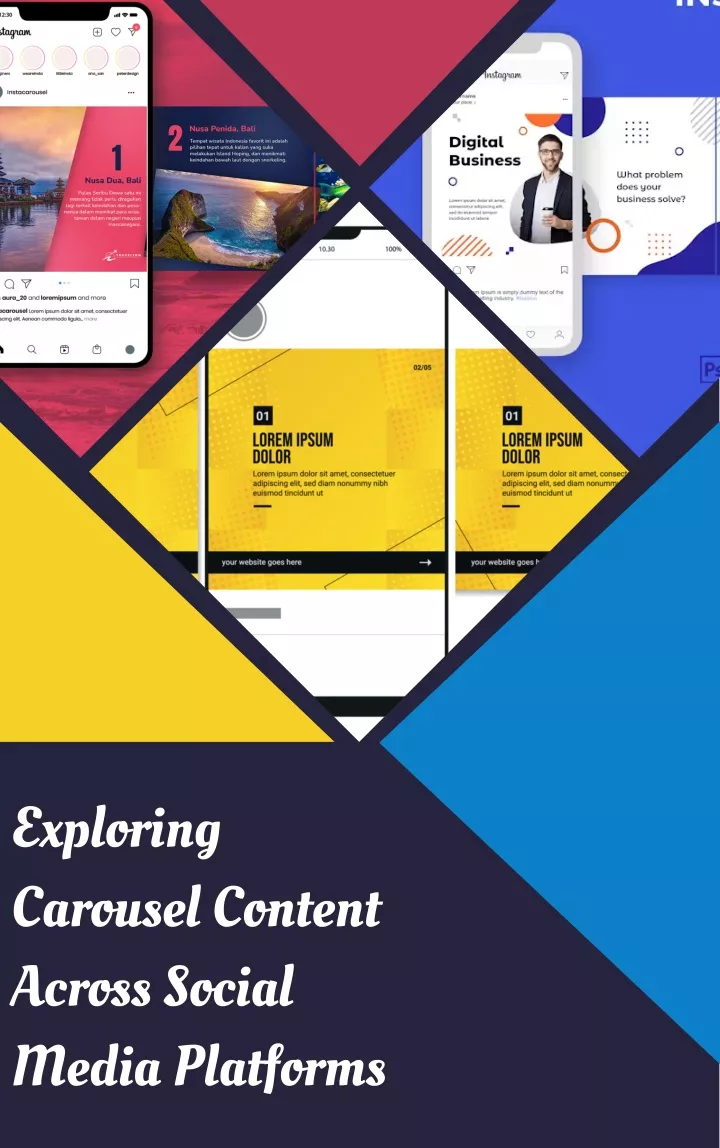 exploring carousel content across social media
