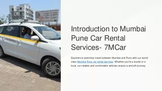 mumbai pune car rental services