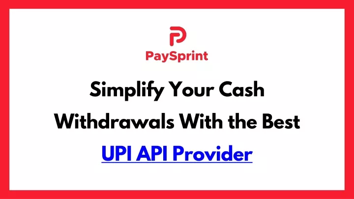 simplify your cash withdrawals with the best