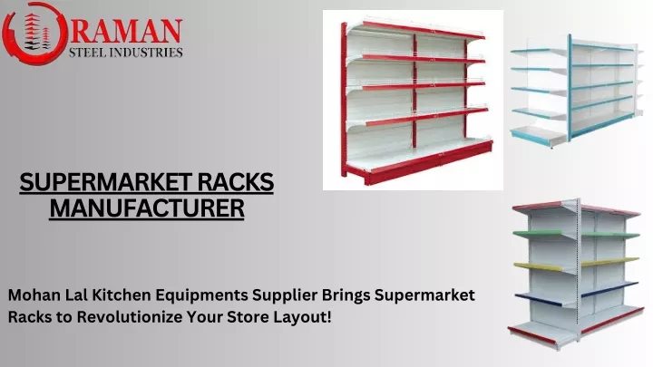 supermarket racks manufacturer