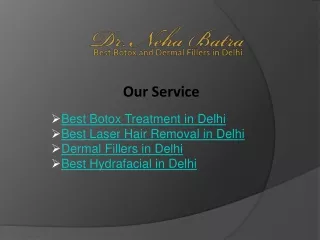 Best Botox Treatment in Delhi