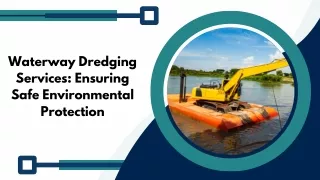 Marine Sediment Disposal Management Solutions