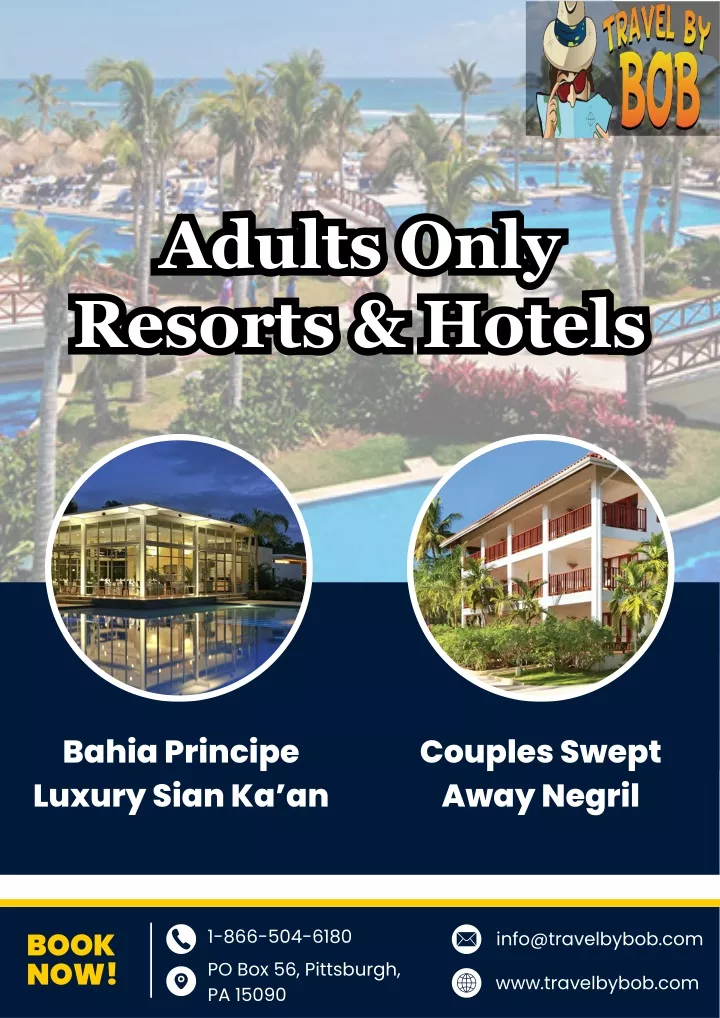 adults only resorts hotels resorts hotels