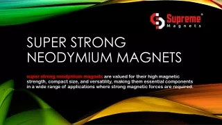 super strong neodymium magnets