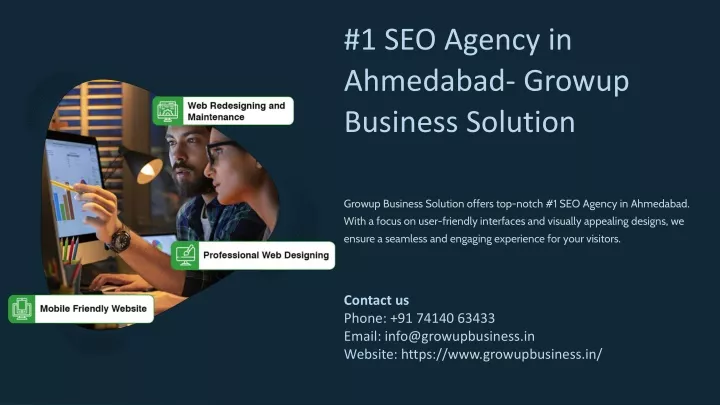 1 seo agency in ahmedabad growup business solution