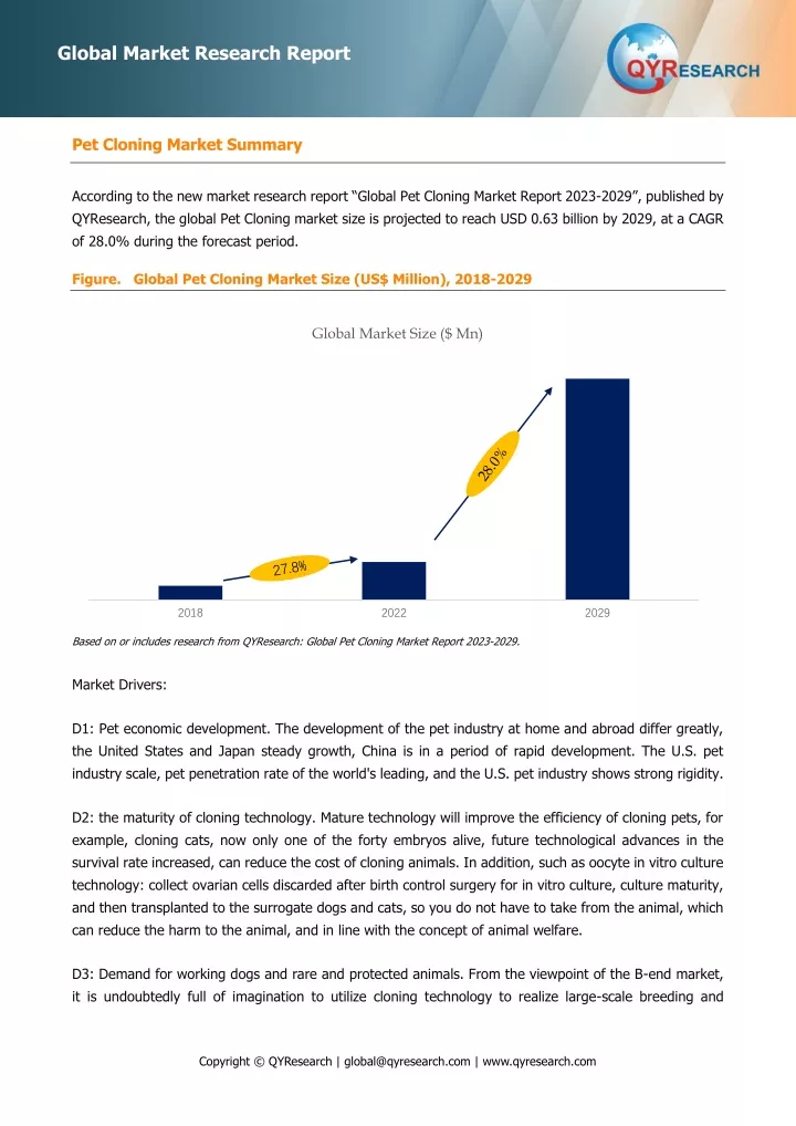 global market research report