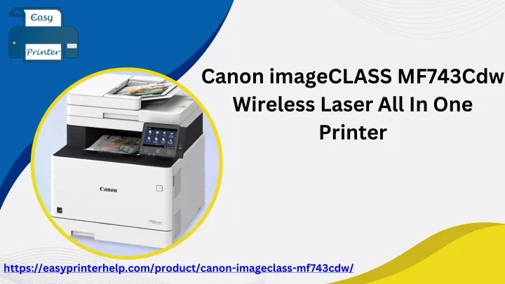 canon imageclass mf743cdw wireless laser