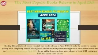 Our Most Anticipated April 2024 Books