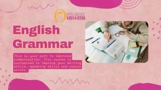 Grammar Excellence Unveiled: Online English Classes For Indian Learners