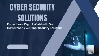 Cyber Security  Solutions Services In Mohali